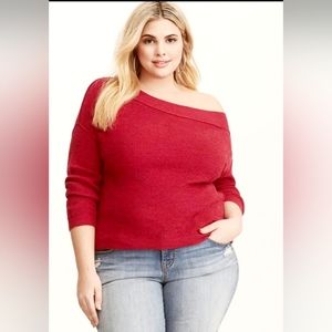 Pullover Off-Shoulder Sweater